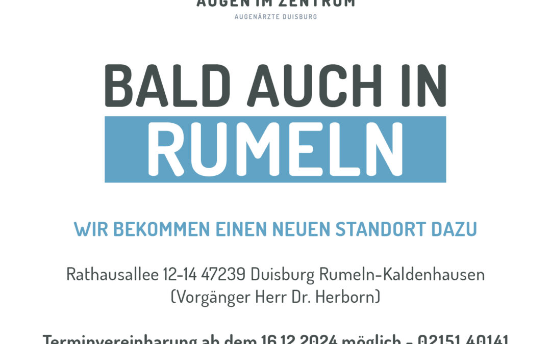 🔔 Wir erweitern für Sie! Neue Praxis in Rumeln-Kaldenhausen